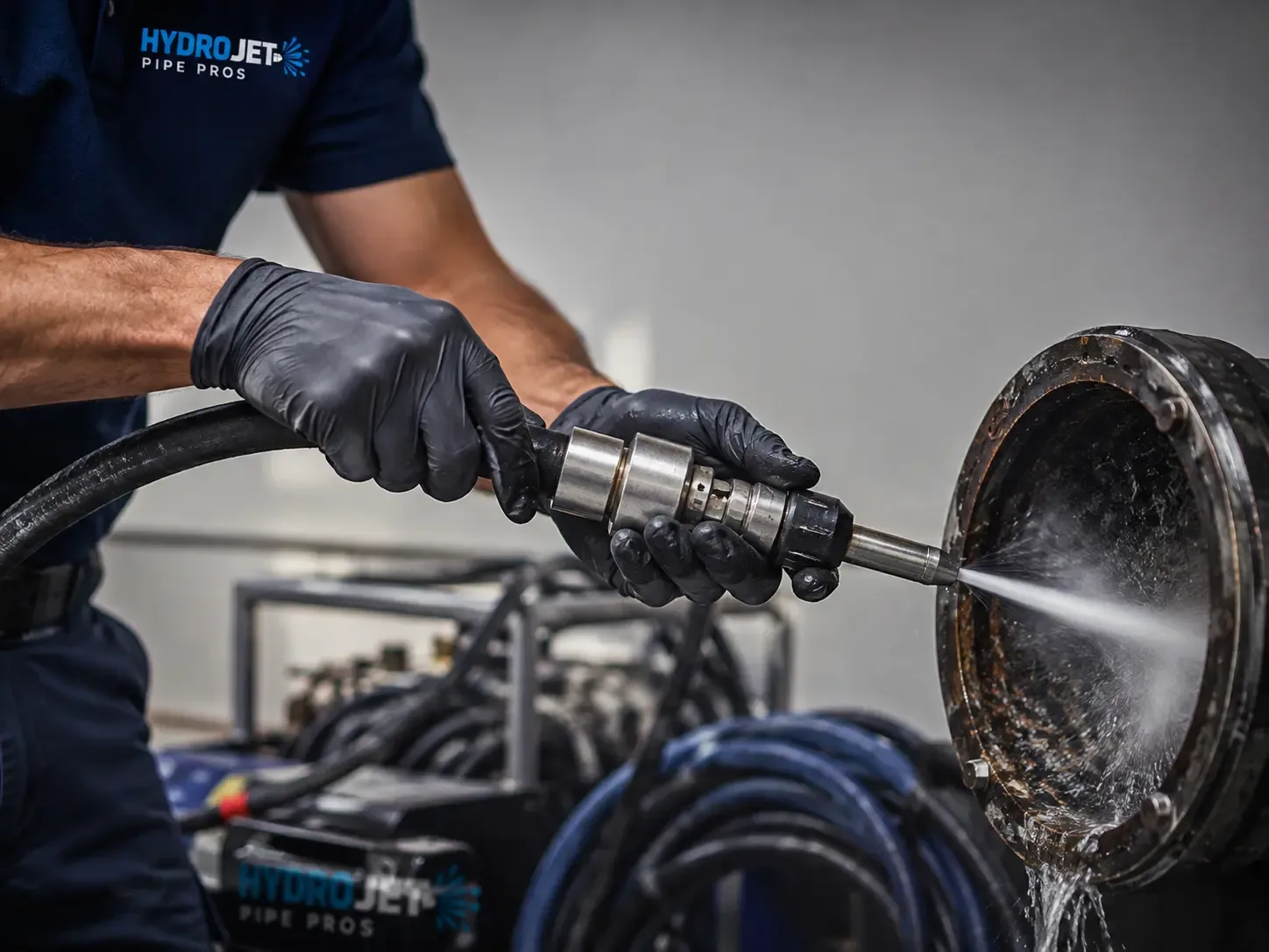 Hydro Jet Pipe Descaling in Leander, TX